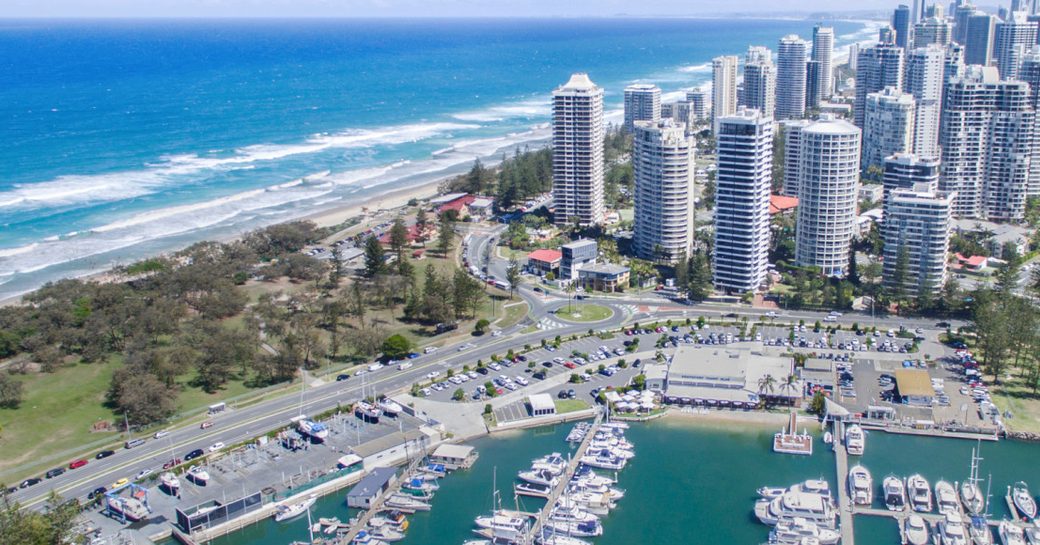 Marina in Australia which hosts Australia Superyacht Rendezvous