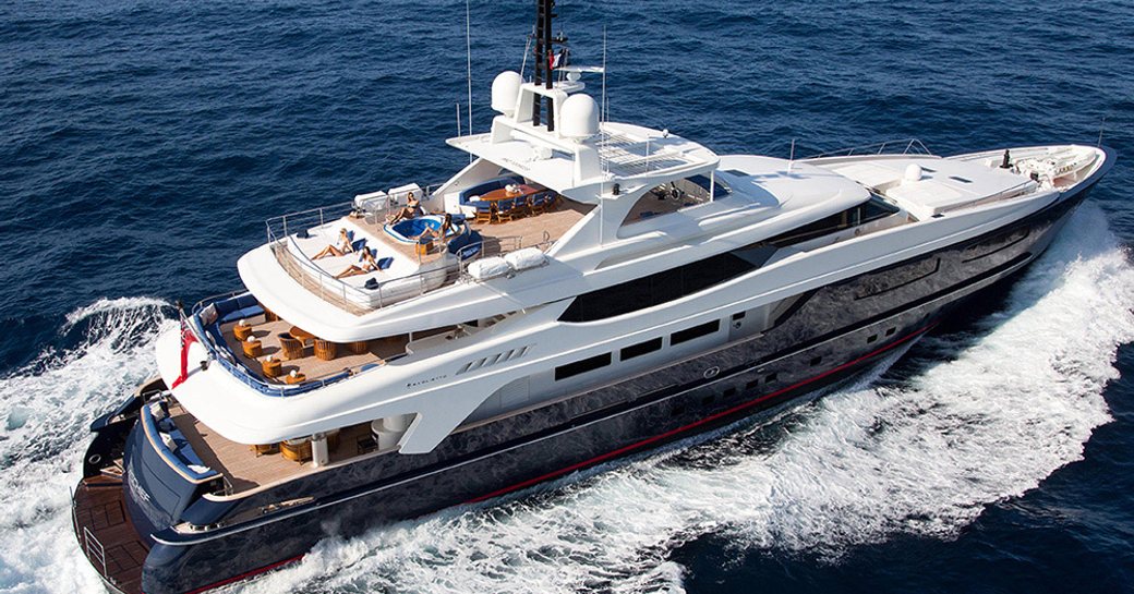 luxury charter yacht MISCHIEF