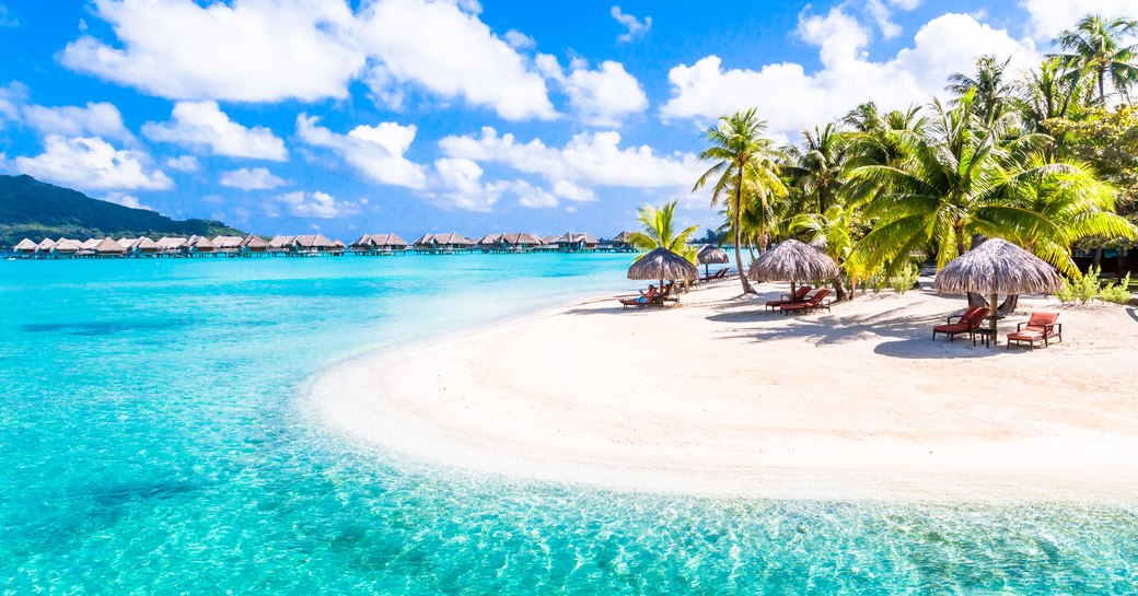 Paradise beach in Tahiti
