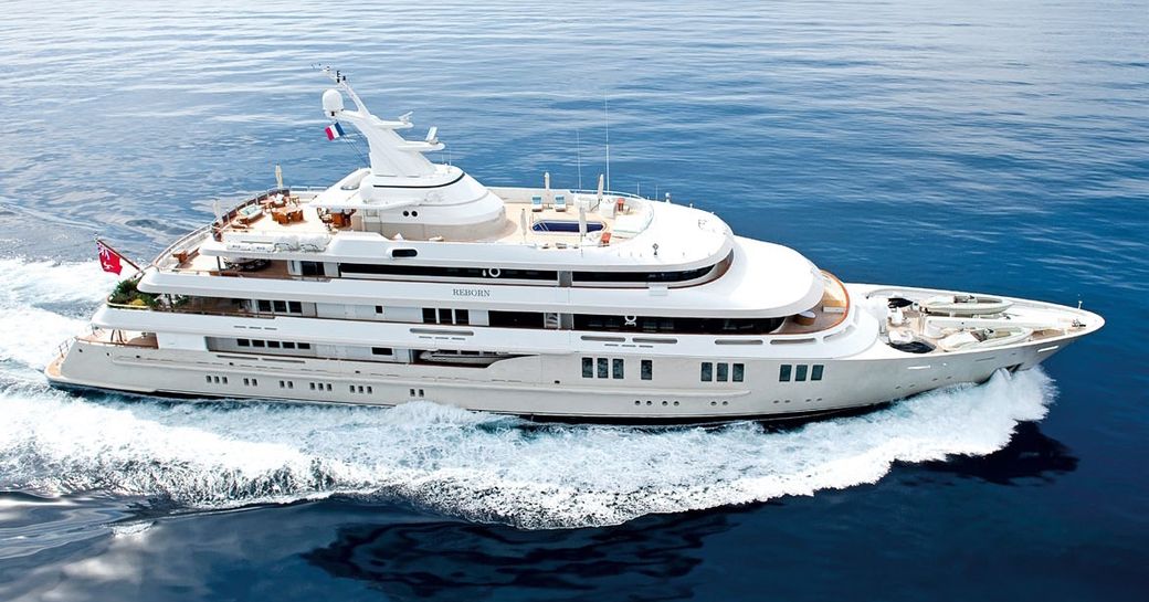 superyacht BOADICEA cruising on a luxury yacht charter in the Mediterranean
