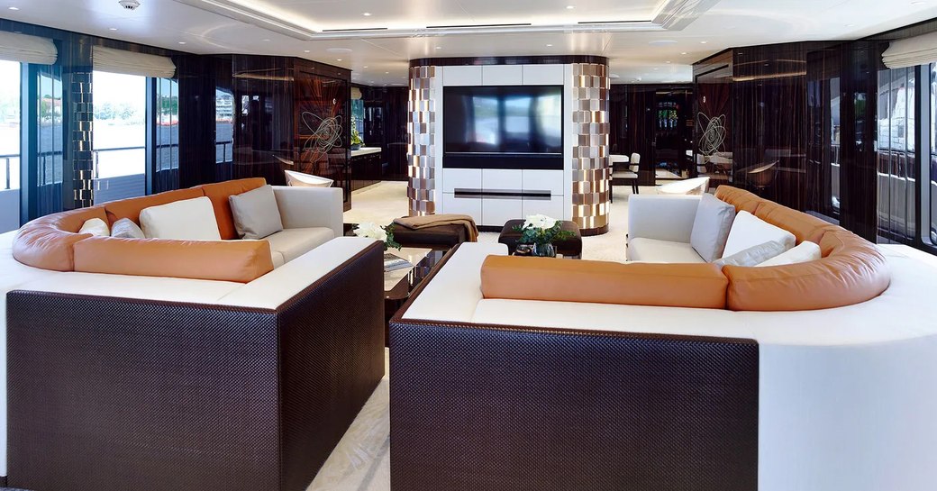 luxury yacht soaring main salon 