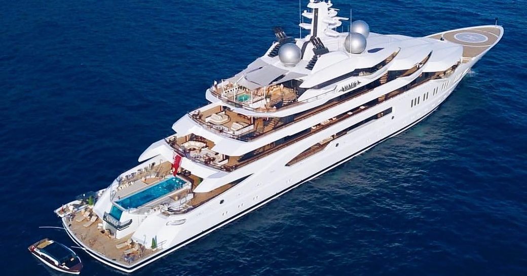 Could 106m superyacht AMADEA appear at the Monaco Yacht Show 2019? photo 2