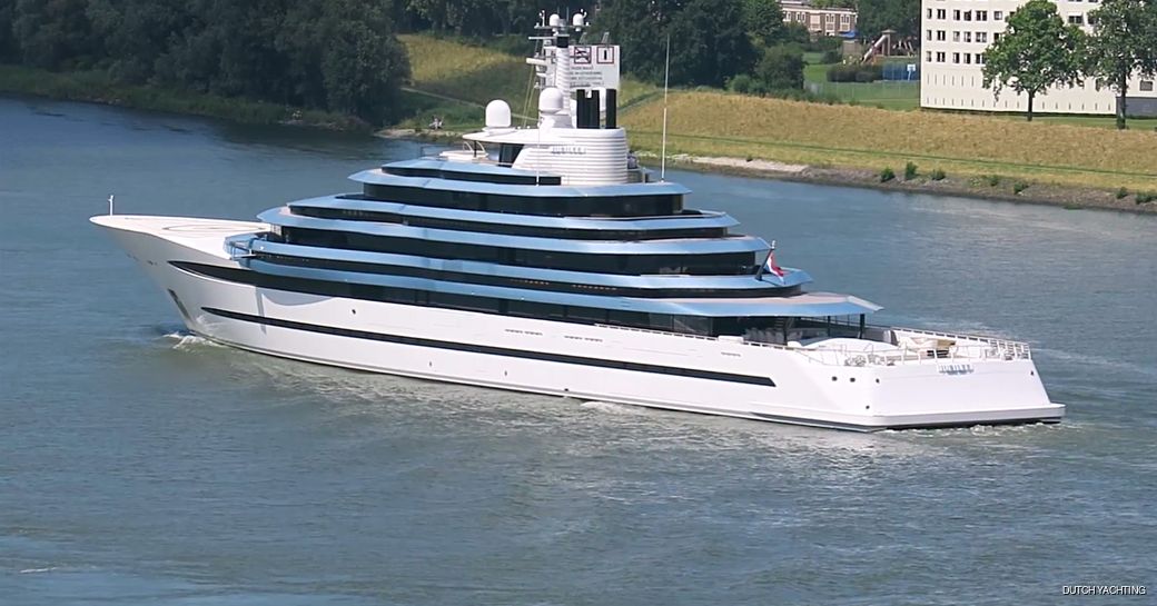 Video: 110m Oceanco Superyacht JUBILEE Delivered On Her Way To The Mediterranean photo 1