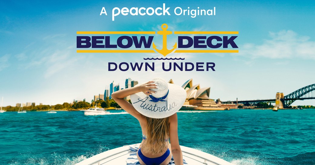 women sitting on a yacht Below Deck Down Under