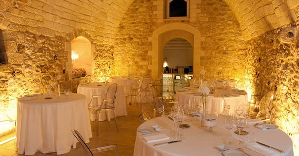 Michelin-starred Locanda Don Serafino restaurant in Ragusa Ibla in Sicily
