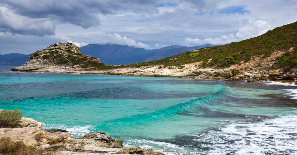 Saleccia beach in Corsica