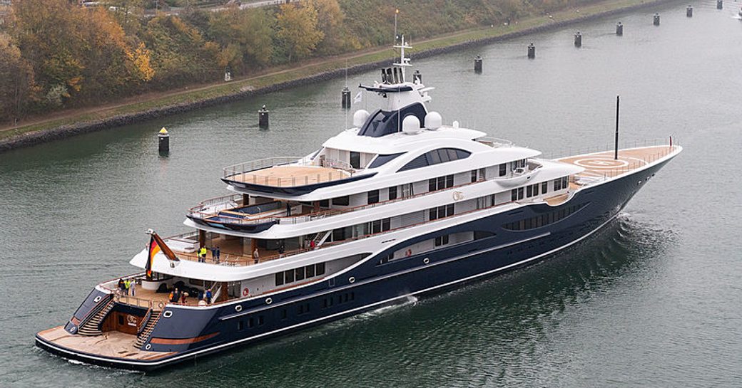 Ex-charterer takes delivery of 111m Lurssen superyacht TIS photo 1