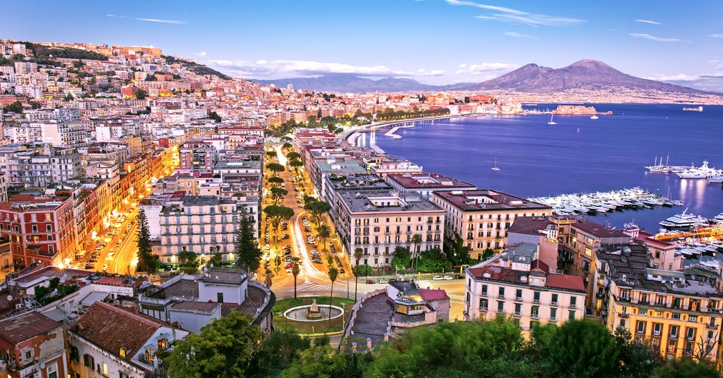 Italian city of Naples, a great yacht charter destination 