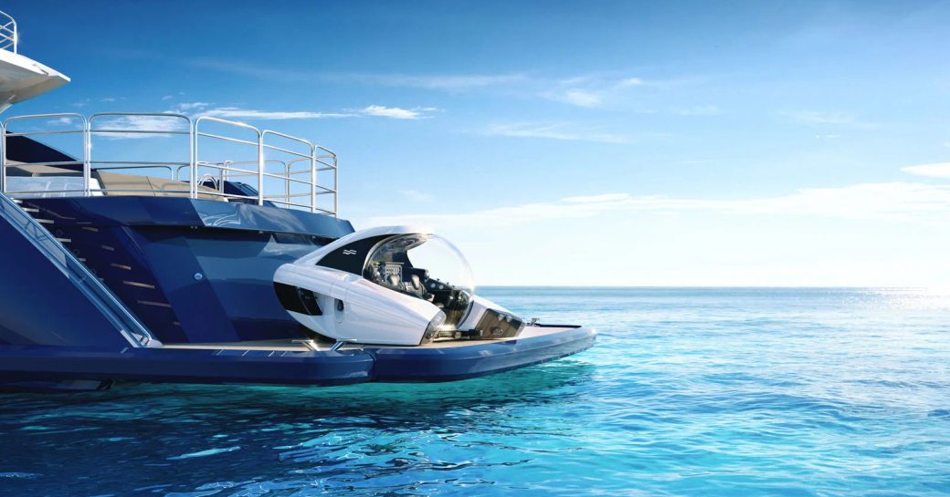 submarine yacht toy for luxury yacht charters