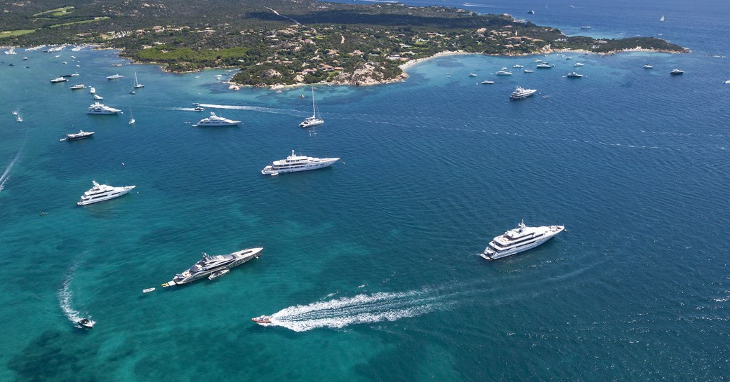 after coronavirus you can expect fleets of superyachts cruise the coasts of the Mediterranean, until then it is best to practice social distancing with a social distancing yacht charter vacvation