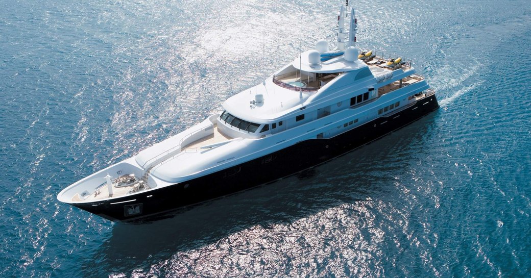 christensen motor yacht ODESSA on display at 2015 miami yacht and brokerage show