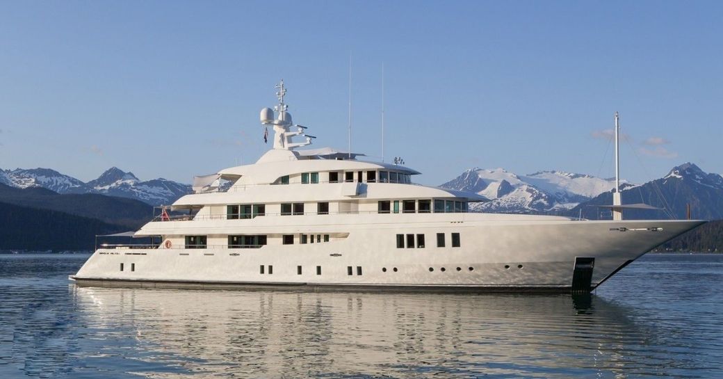 superyacht ‘Party Girl’ cruising on a luxury yacht charter