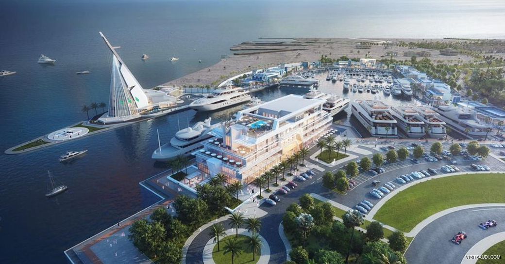 Jeddah Yacht Club & Marina at the Saudi Arabia Grand Prix