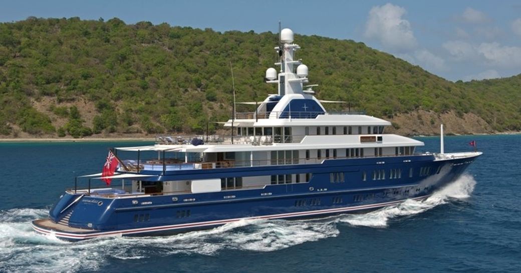 Expedition yacht 'Northern Star' cruising on charter