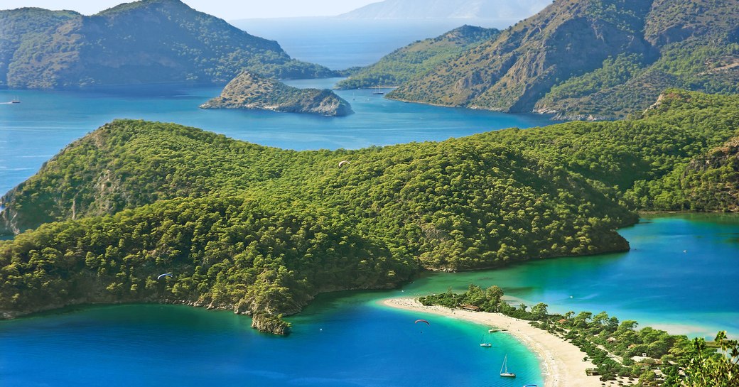 Turkey yacht charter vacation, the blue lagoon