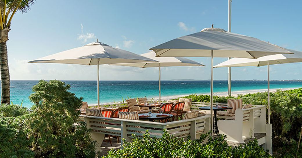 Dunmore restaurant, Harbor Islands in the Bahamas