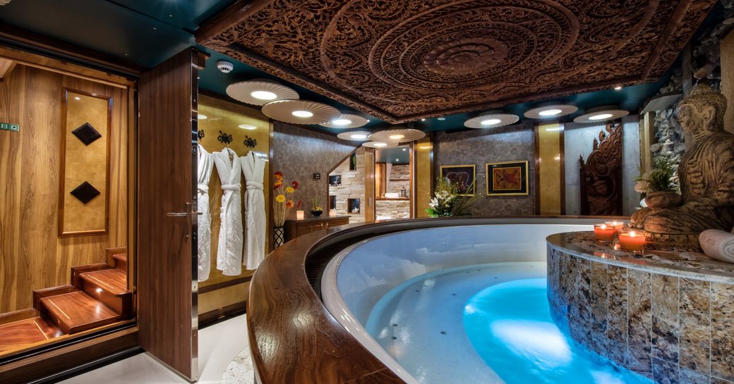 spa onboard luxury expedition yacht LEGEND