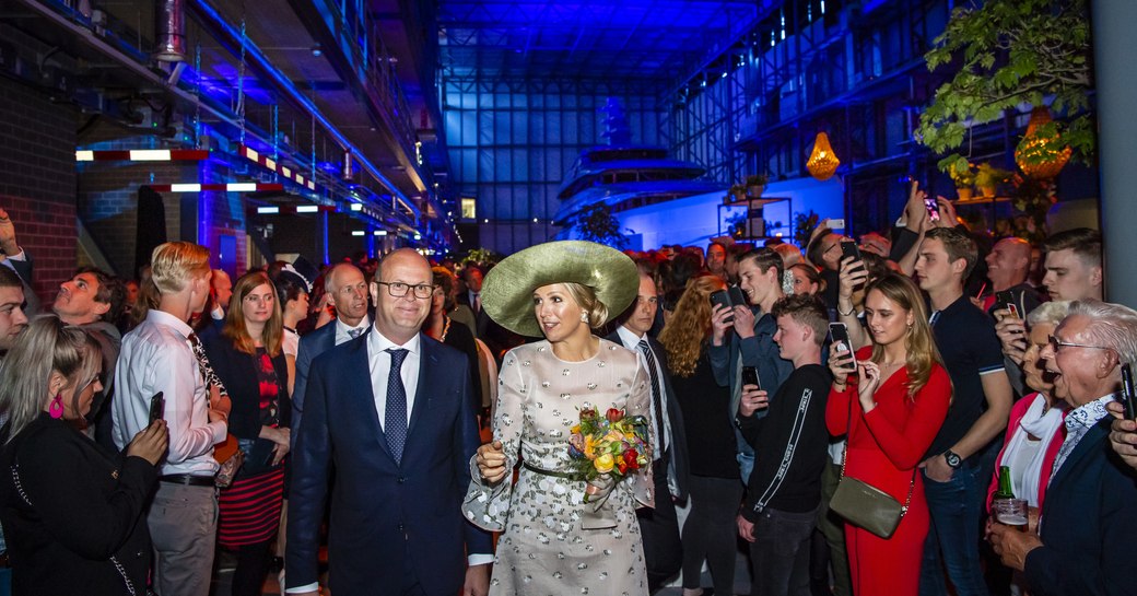 New eco-friendly Feadship yard opened by Queen Maxima of the Netherlands photo 4