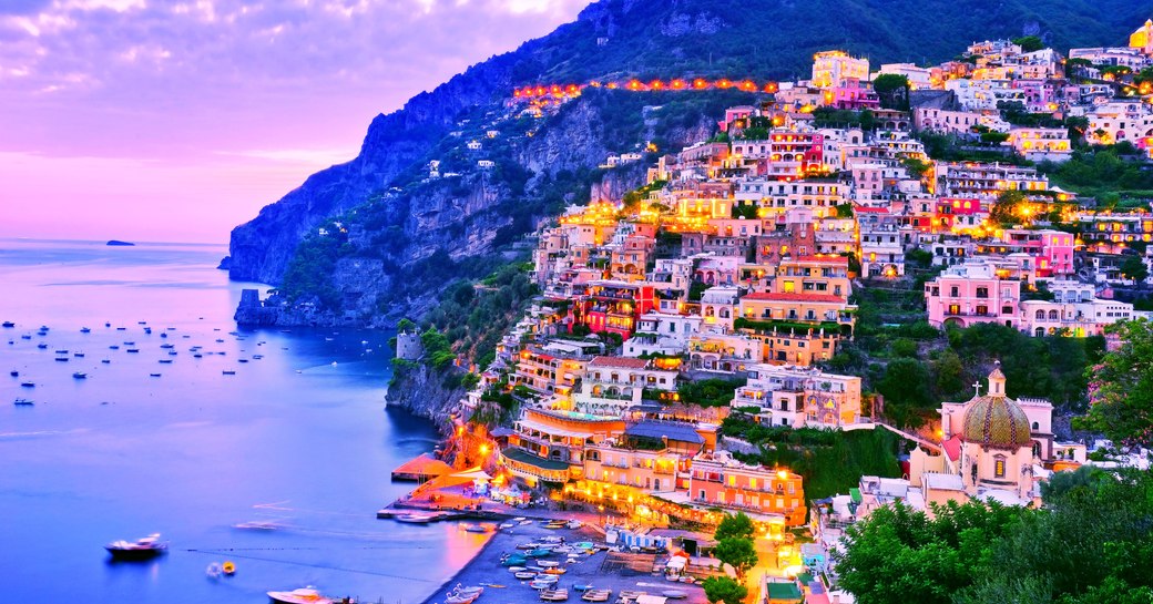 Positano on the Amalfi Coast in Italy