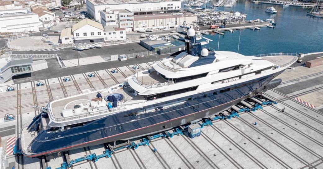 91m oceanco superyacht tranquility emerges from full refit