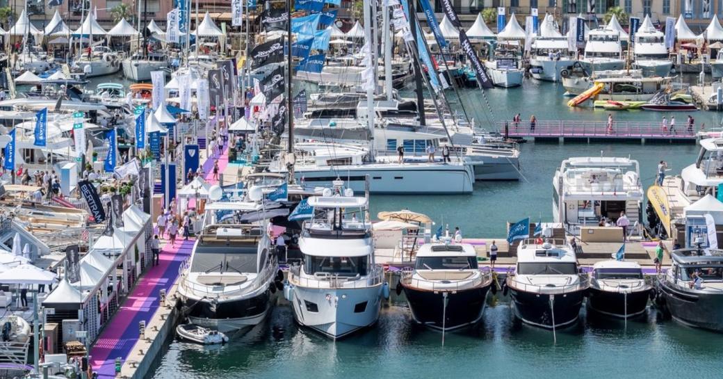 Port Pierre Canto at Cannes Yachting Festival, South of France