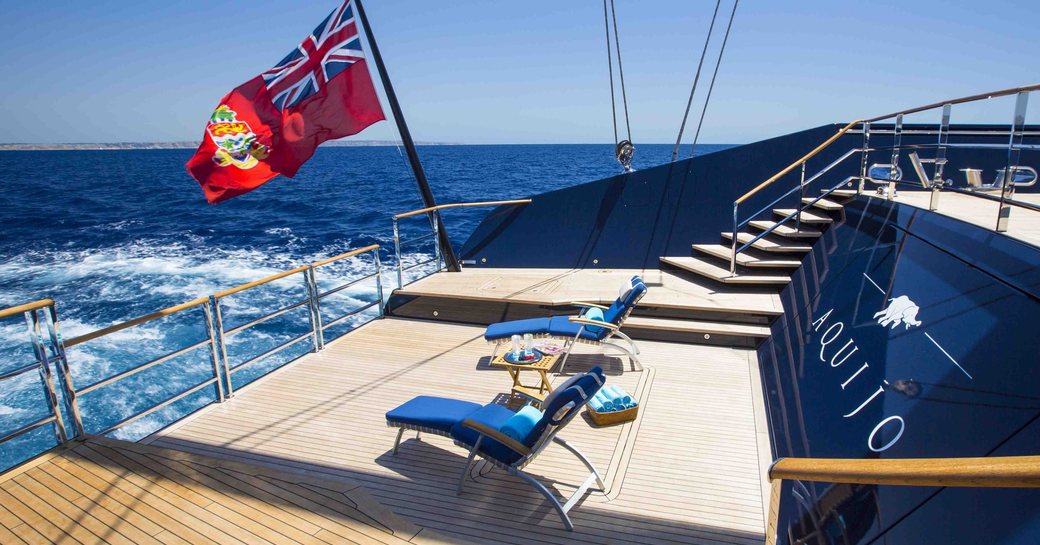 luxury charter sailing yacht AQUIJO