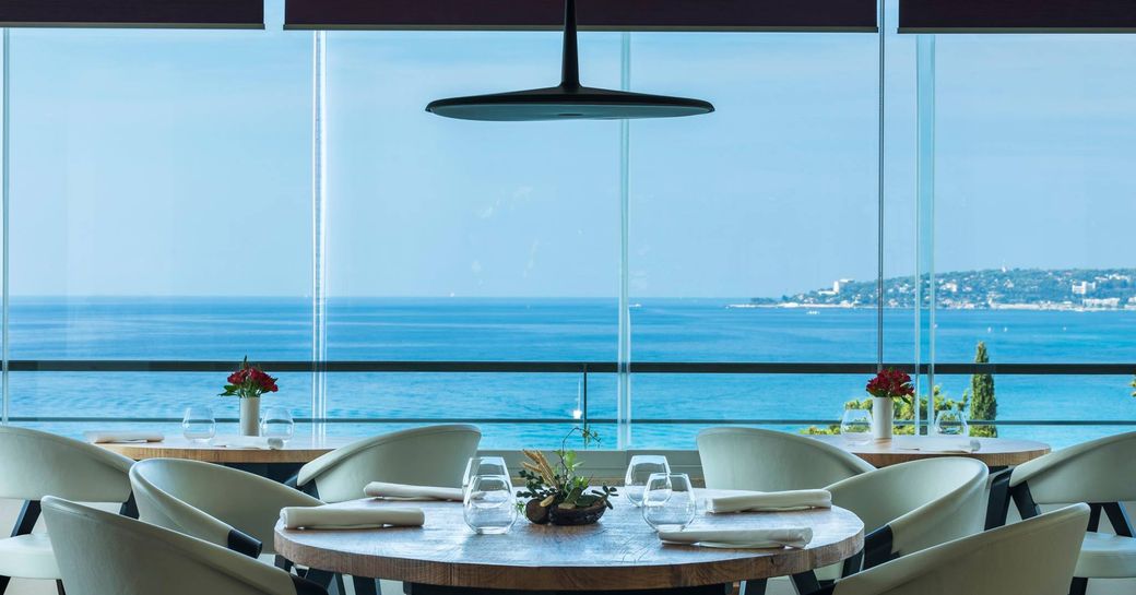 outstanding views from restaurant Mirazur