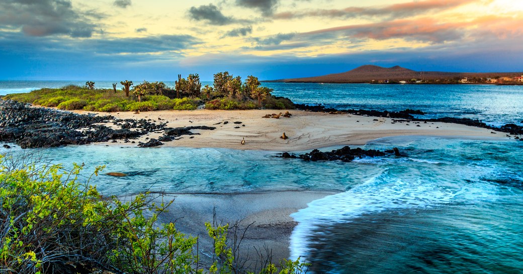 View across Galapagos Islands
