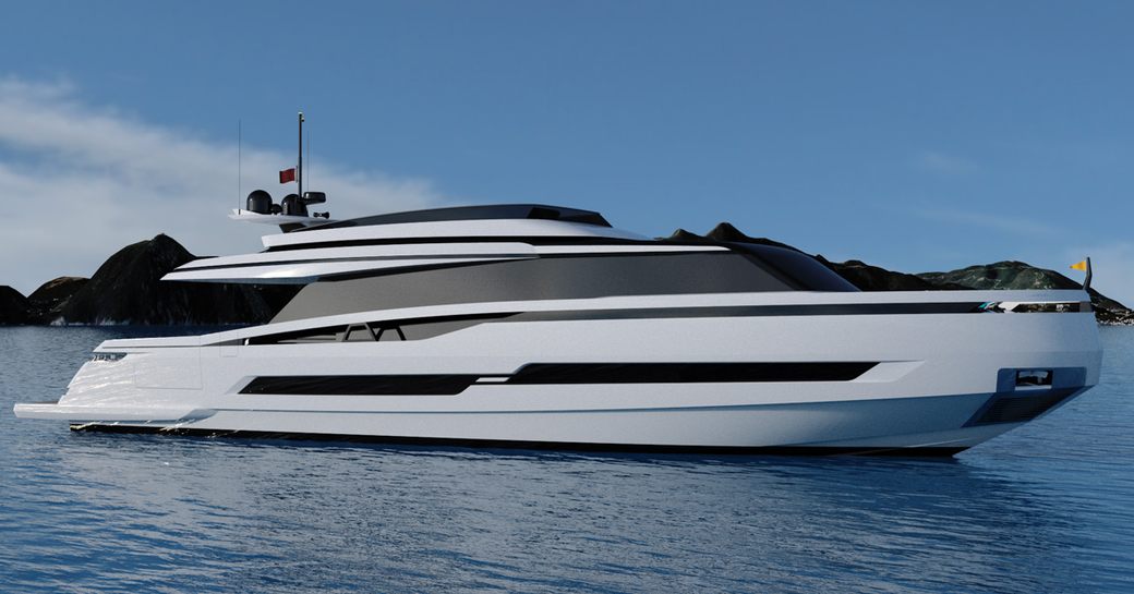 luxury charter yacht mini K2