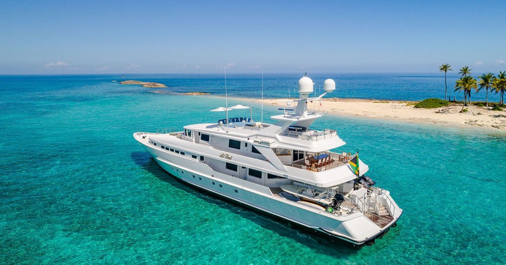 At Last luxury yacht in the Bahamas