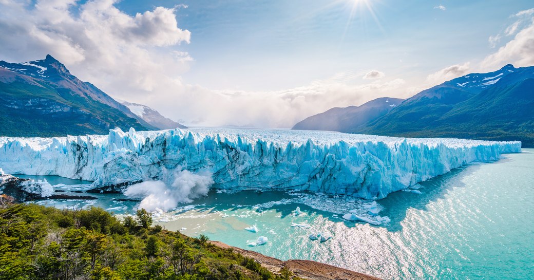 moreno glacier in patagonia