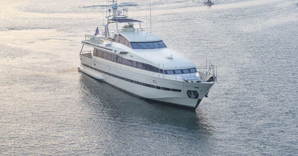 superyacht MASAYEL cruises on a luxury yacht charter in Abu Dhabi