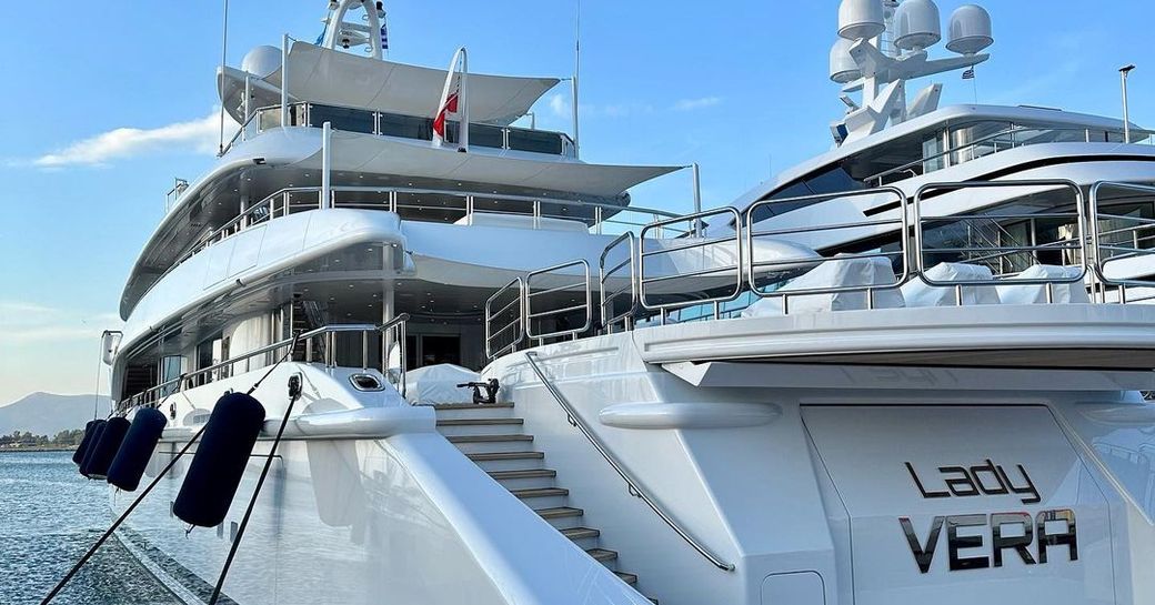 lady vera charter yacht
