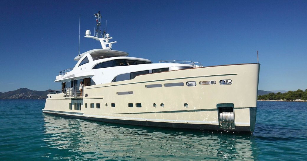 superyacht SOLIS cruising for charter in the Mediterranean