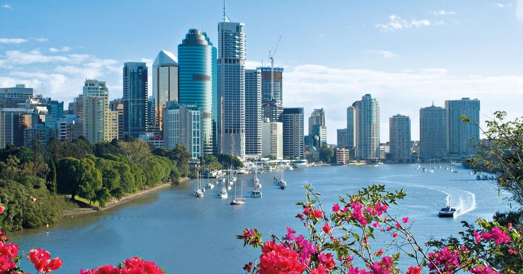 waterways of Brisbane weave their way around the cosmopolitan city