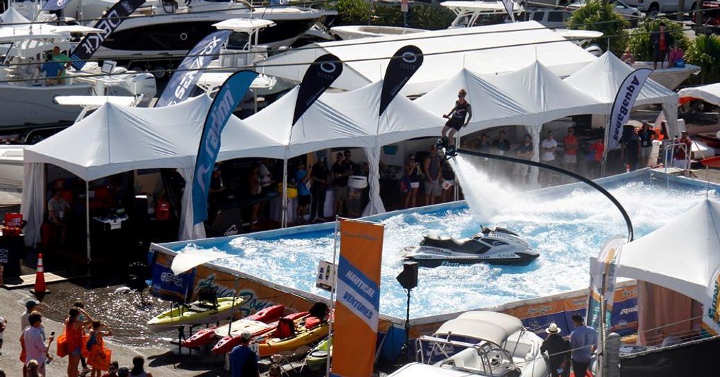 Aquazone at the Palm Beach International Boat Show 2022