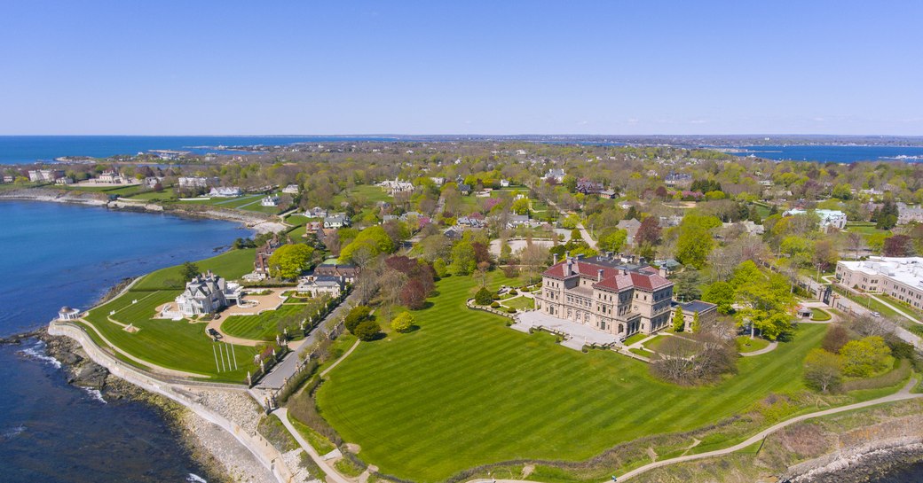 The Breakers mansion in Newport, Rhode Island