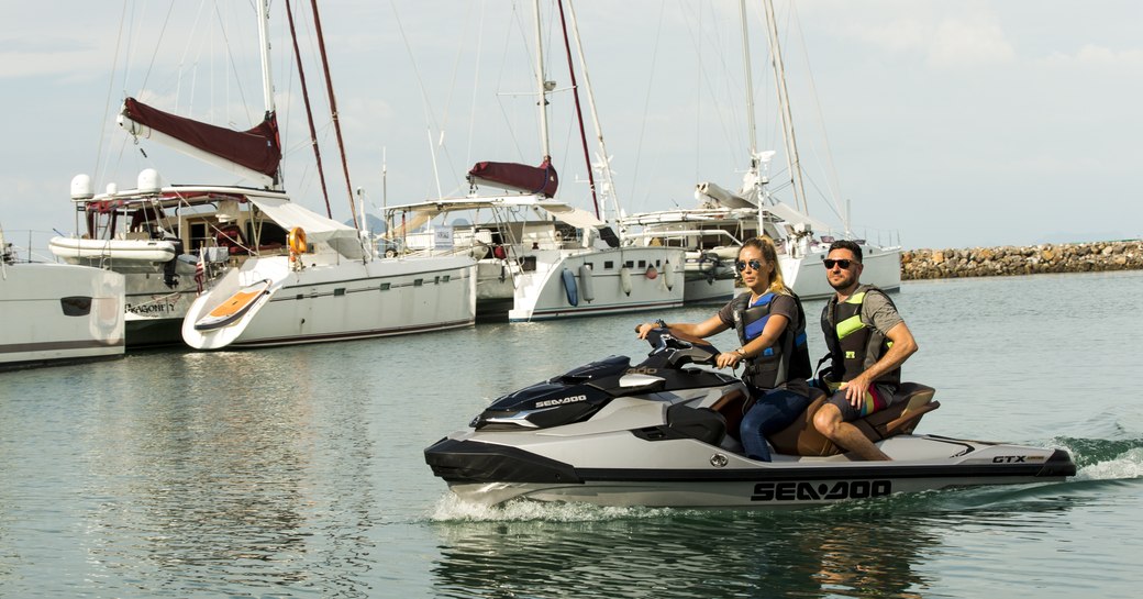 a Seadoo demonstration at the Thailand Yacht Show & Rendezvous 