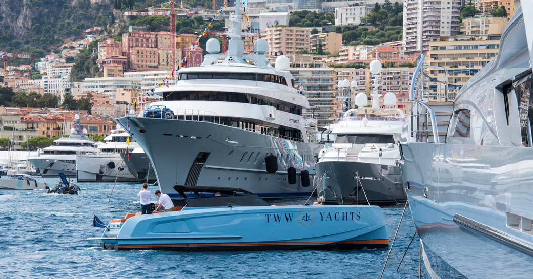 MY Victorious at the MYS 2021