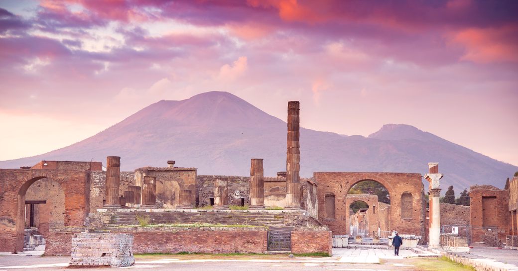 The city of Pompeii was an ancient Roman town-city near modern Naples in the Italian region of Campania