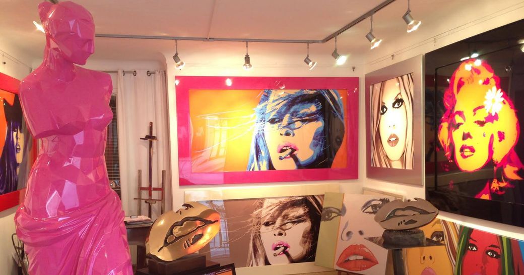 Brigitte Bardot art gallery