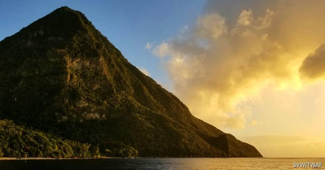 Gros Piton St Lucia, water
