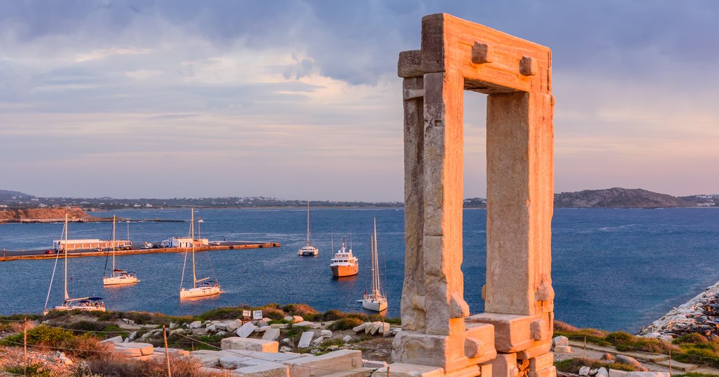 Archway of Portara of Naxos