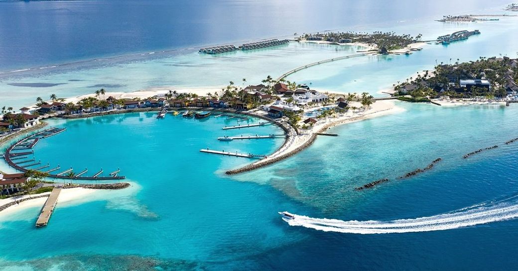 superyacht marina in maldives