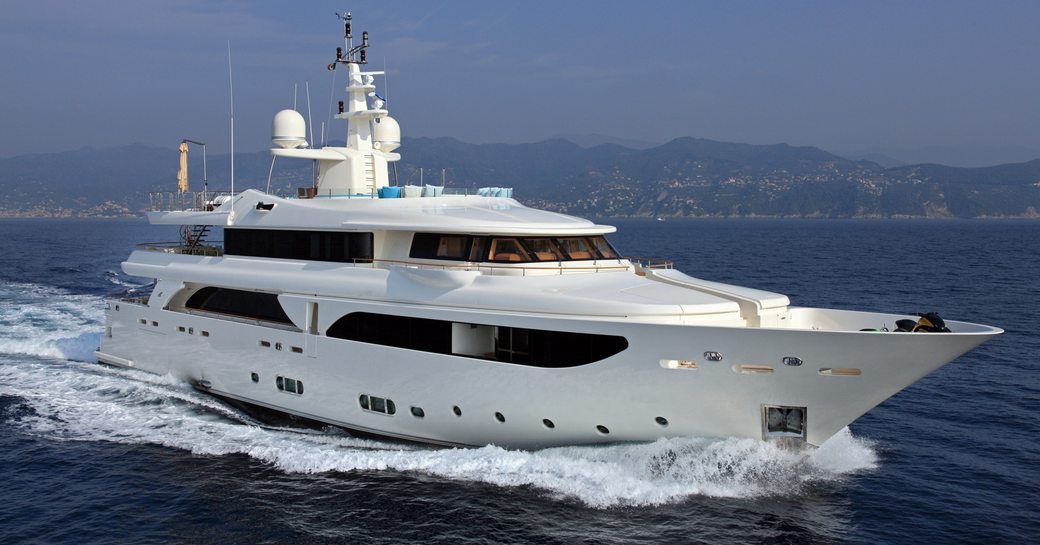 CRN charter yacht lady I