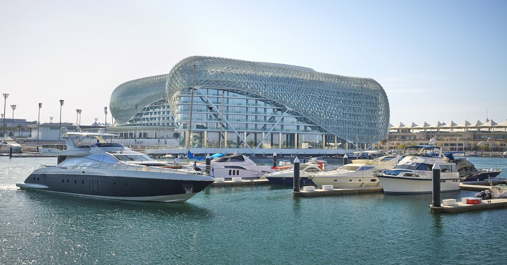 Marina in Abu Dhabi