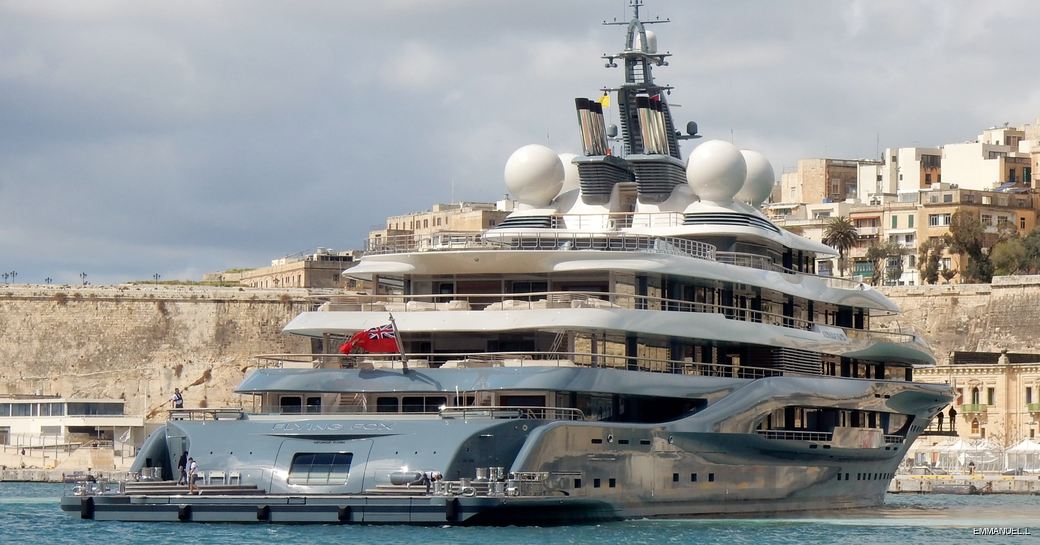 Superyacht FLYING FOX -  World's Largest Charter Yacht revealed photo 1