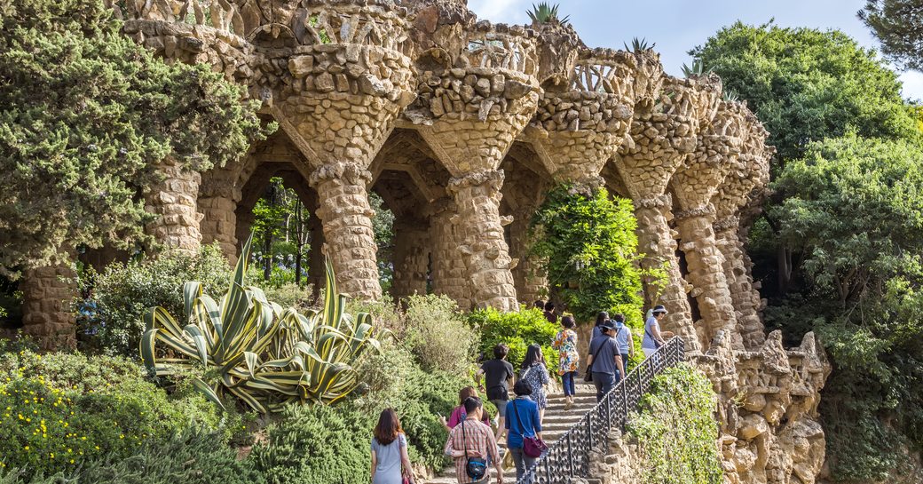 park guell barcelona, spain