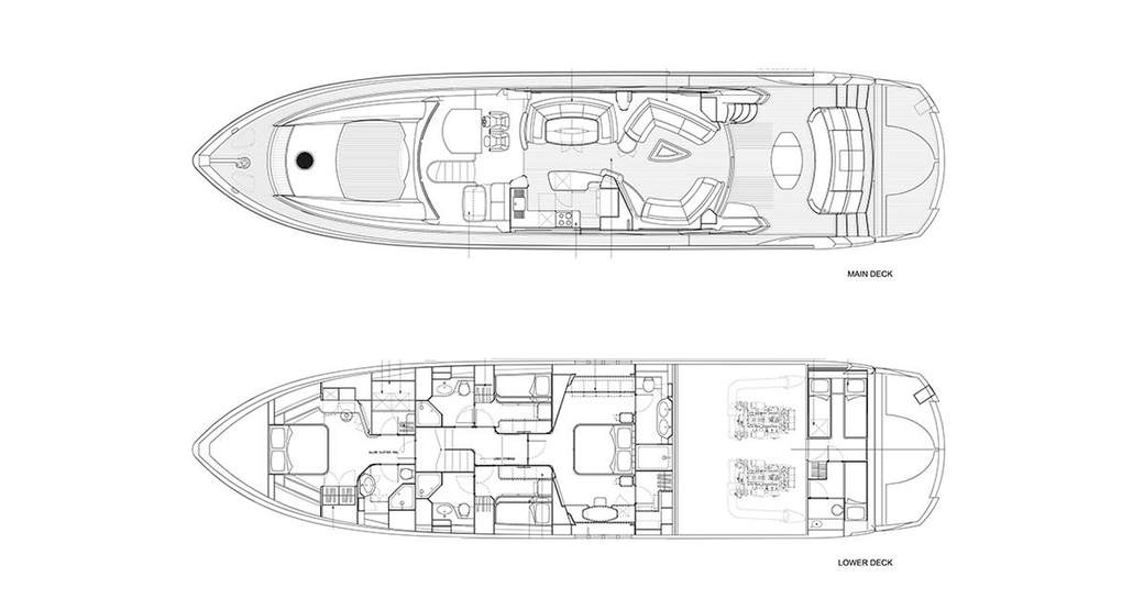 Floor plans of MY Chess