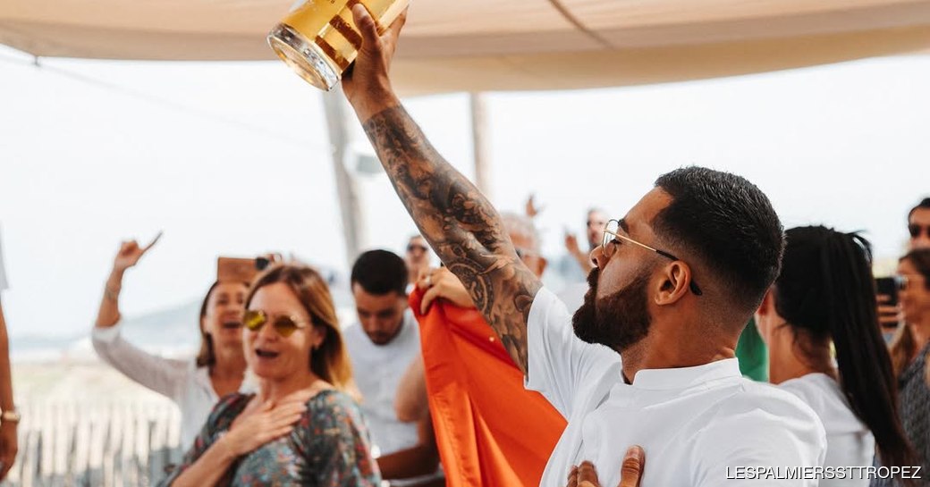 Les Palmiers St Tropez people